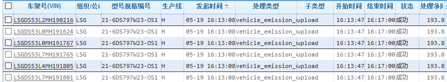 已上传数据的搜索与查看